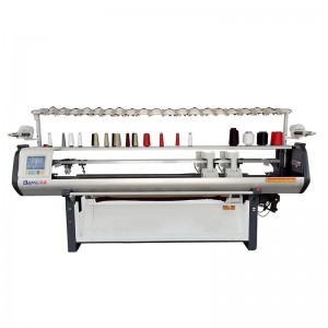 1+1 dobbelt hoved krave flad strikemaskine